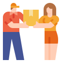 Organic food delivery to local drop locations and homes